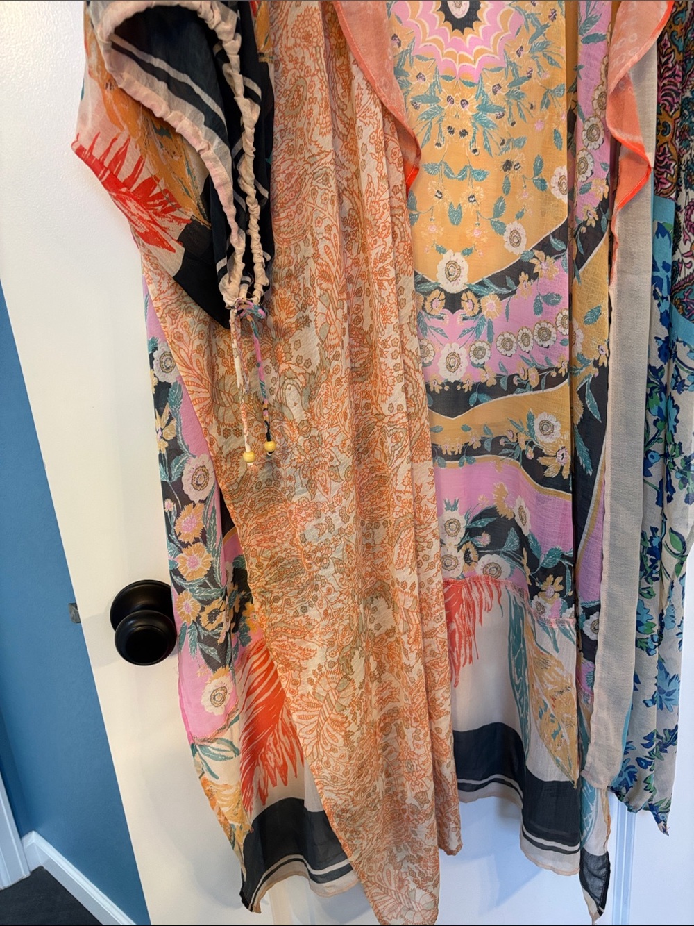 Free People - Colorful Sheer Kimono - Picture 5 of 9